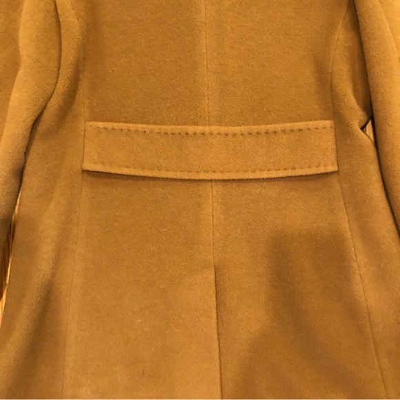 Bernardo Design Brown Wool Pea Coat - Picture 7 of 10